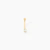 Piercing Cletis Or Jaune Oxyde De Zirconium