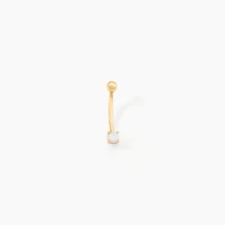 Piercing Cletis Or Jaune Oxyde De Zirconium
