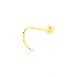 Piercing De Nez Deodate Boule Or Jaune