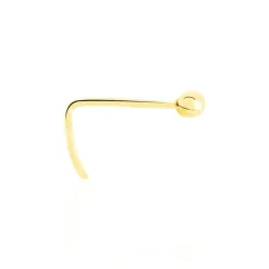 Piercing De Nez Deodate Boule Or Jaune