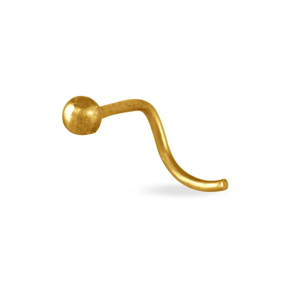 Piercing De Nez Deodate Boule Or Jaune