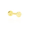 Piercing D'oreilles Or Jaune Joanina Boule