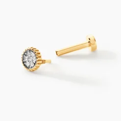 Piercing Grania Or Jaune Diamant