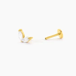 Piercing Judie Acier Jaune Oxyde De Zirconium
