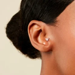 Piercing Orjan Or Jaune Oxyde De Zirconium