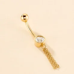 Piercing Rexanne Or Jaune Oxyde De Zirconium