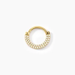 Piercing Septum Bettris Acier Jaune Oxyde De Zirconium