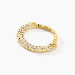 Piercing Septum Bettris Acier Jaune Oxyde De Zirconium