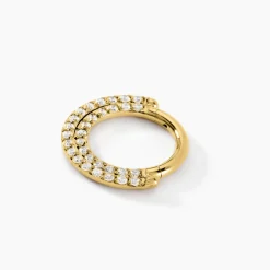 Piercing Septum Bettris Acier Jaune Oxyde De Zirconium