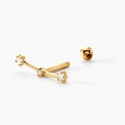 Piercing Tierra Or Jaune Oxyde De Zirconium