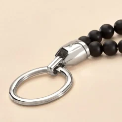 Porte Clefs Jourdan Acier Gris Onyx